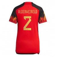 Fotbalové Dres Belgie Toby Alderweireld #2 Dámské Domácí MS 2022 Krátký Rukáv